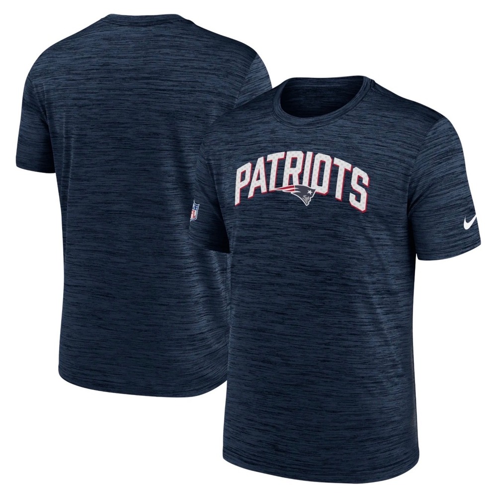 Nike New England Patriots T-Shirt Mens XXL Navy Dri-FIT NWT On-Field Apparel